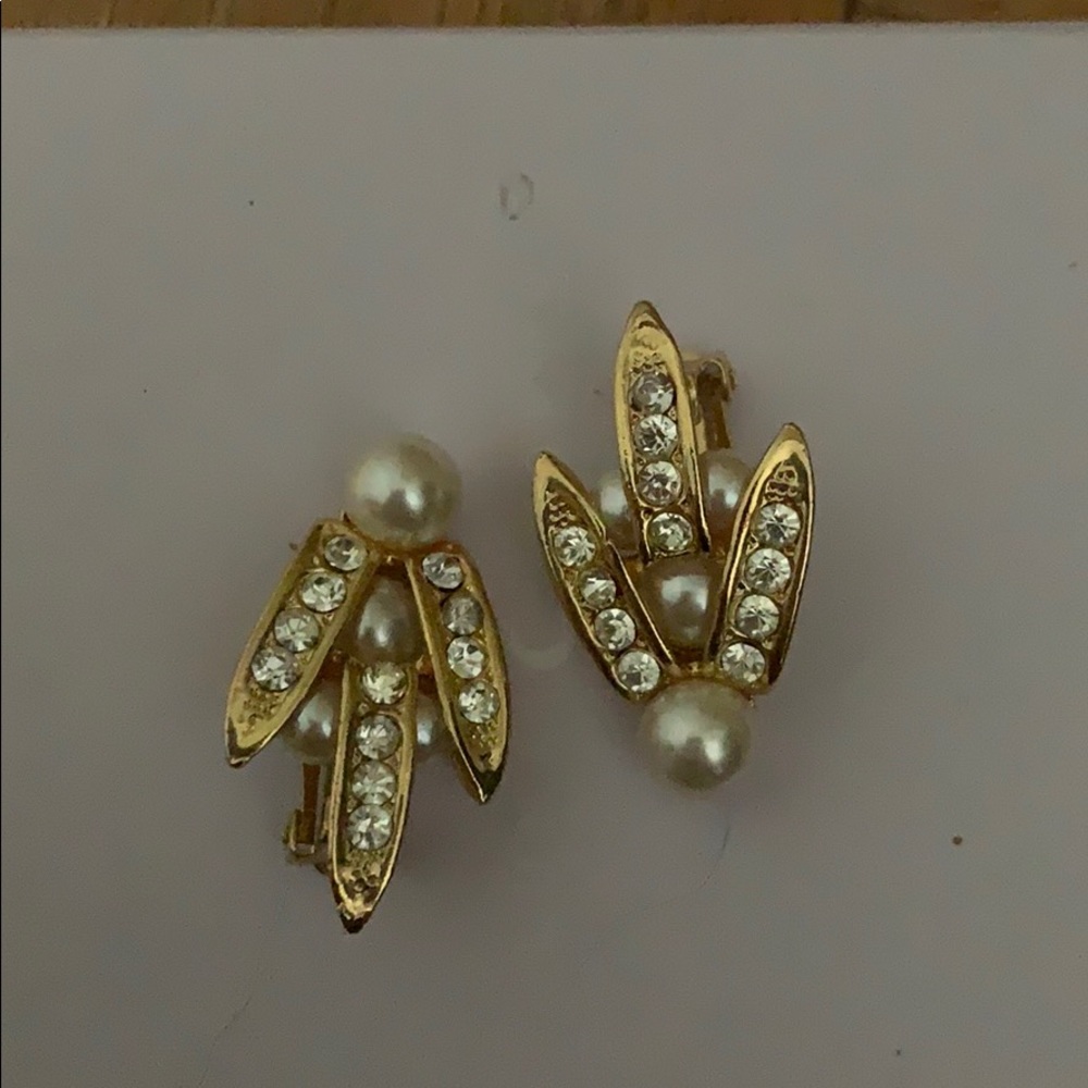 CLIP on costume jewelry